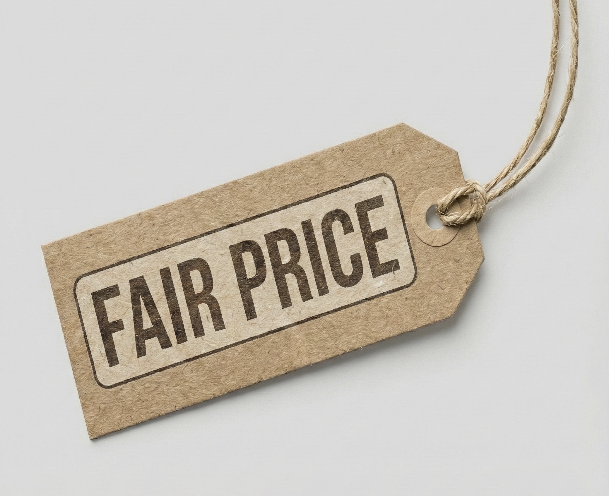 We Price It - Fair, data-driven pricing